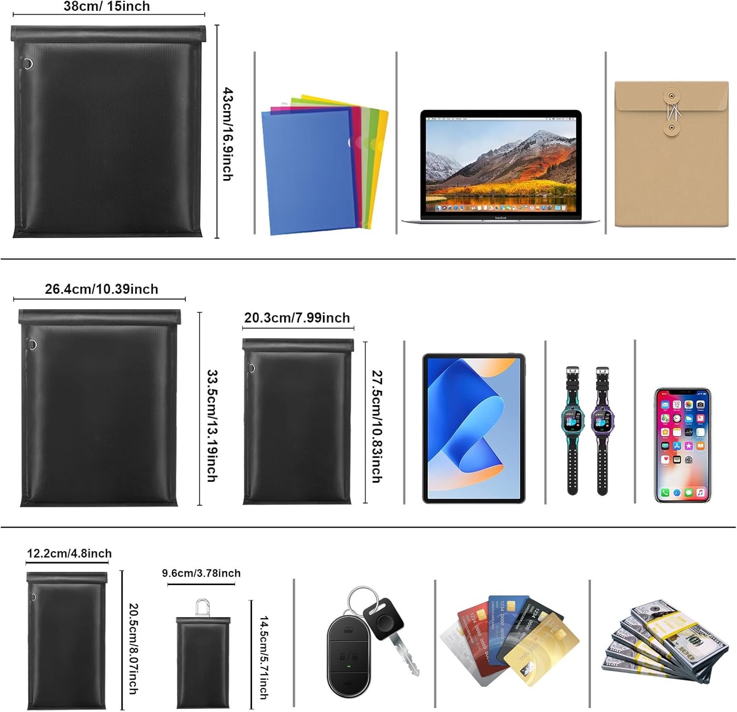 One Kit, Every Device: Multi-Pack Faraday Bags for Phones, Laptops, and Car Keys