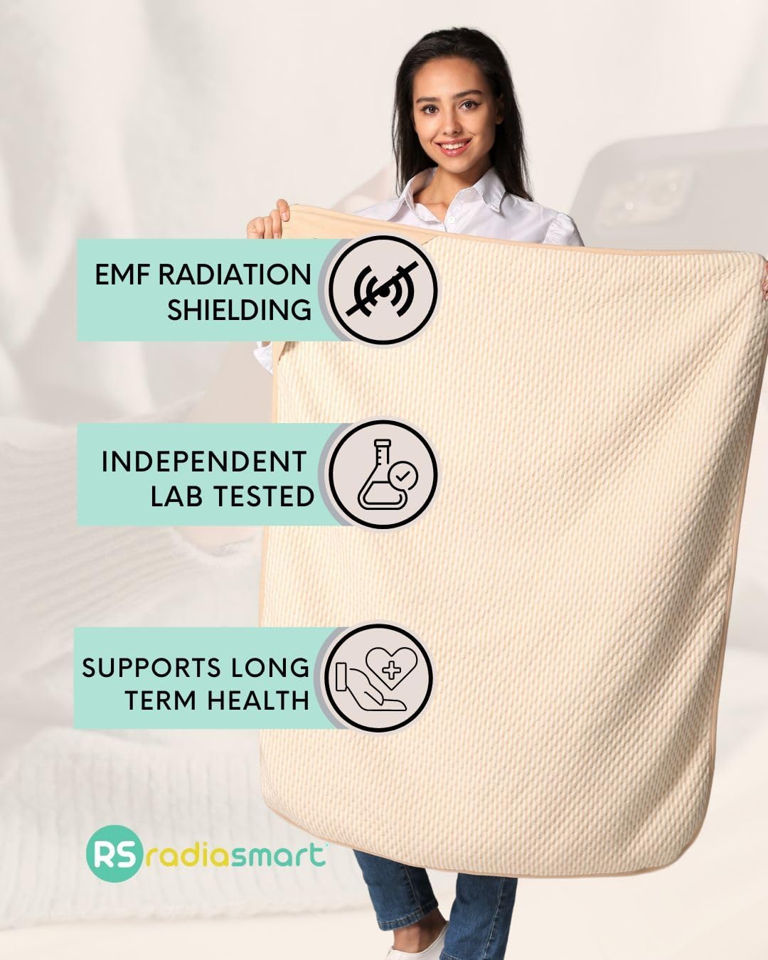 Radia Smart® Large Protective Belly Pregnancy Baby Blanket