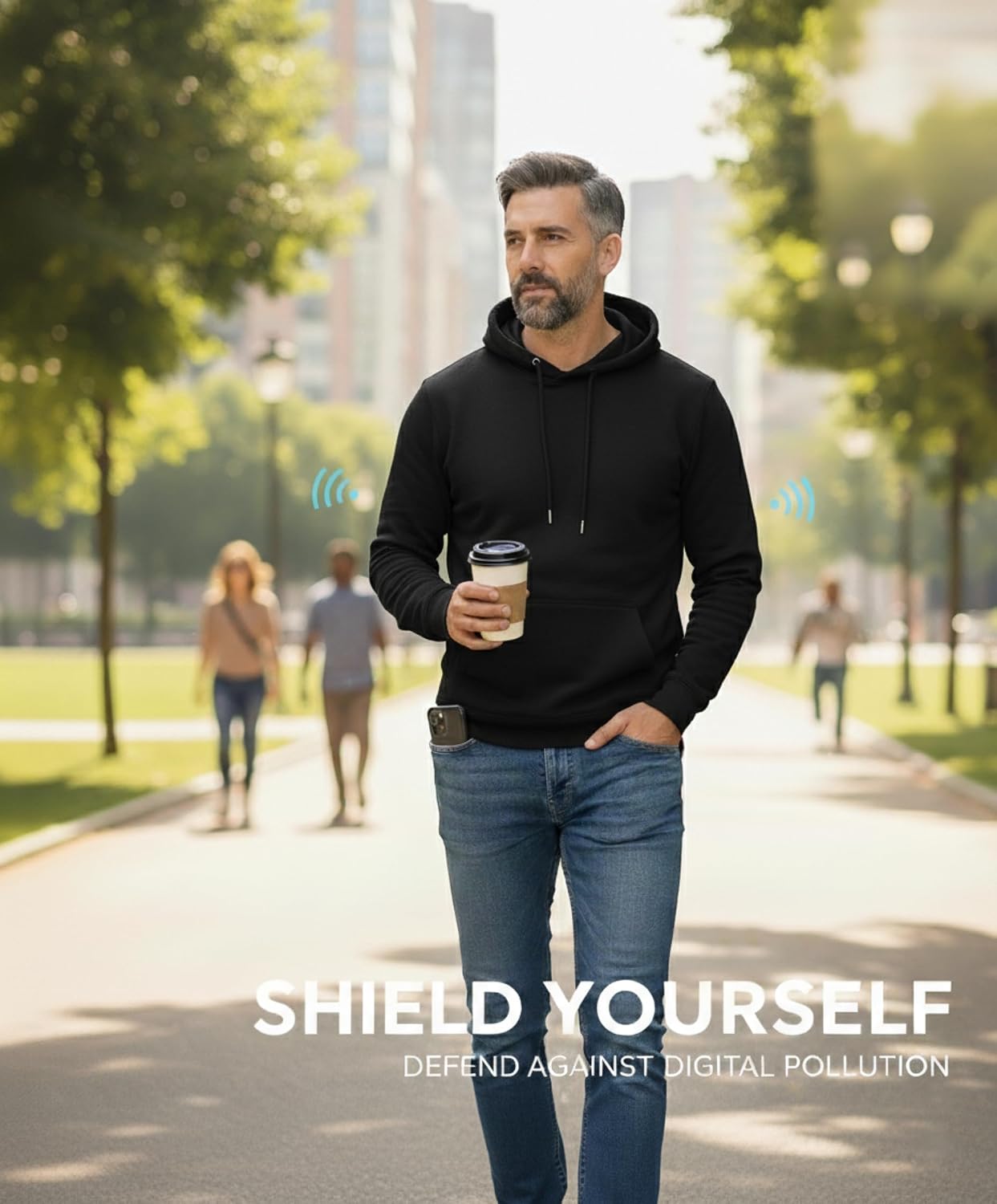 EMF-Blocking Hoodies: Silver Fiber Fabric, Published dB Specs, and What You're Actually Paying For